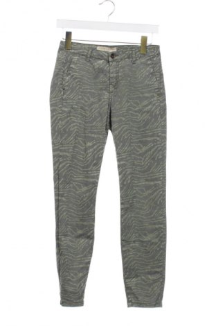 Дамски панталон Zara, Размер XS, Цвят Зелен, Цена 2,55 €