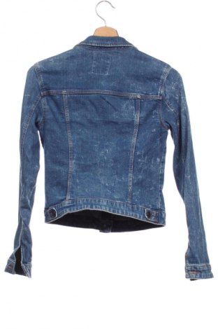 Дамско яке Bershka, Размер XS, Цвят Син, Цена 11,24 €