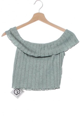 Dziecięca bluzka SHEIN, Rozmiar 13-14y/ 164-168 cm, Kolor Zielony, Cena 6,99 zł