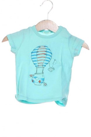 Dziecięcy T-shirt United Colors Of Benetton, Rozmiar 0-1m/ 50 cm, Kolor Niebieski, Cena 6,99 zł