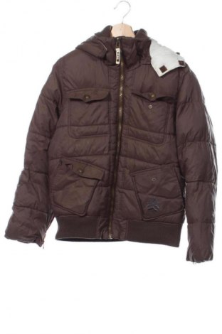 Kinderjacke Unbranded, Größe 12-13y/ 158-164 cm, Farbe Braun, Preis 23,99 €