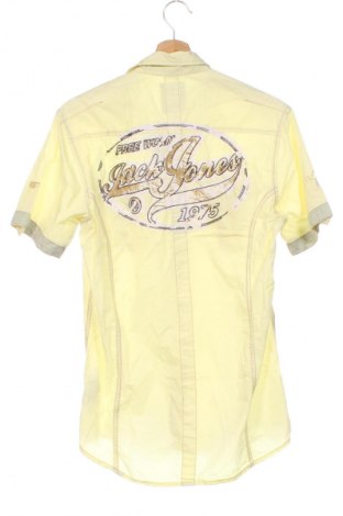 Herrenhemd Jack & Jones, Größe S, Farbe Gelb, Preis € 4,99