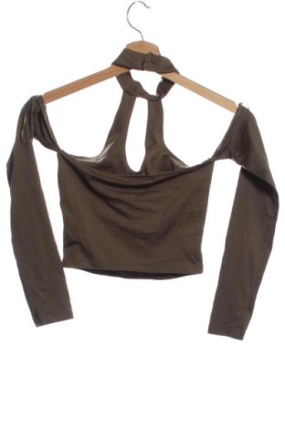 Damen Shirt Bershka, Größe XS, Farbe Grün, Preis 12,99 €