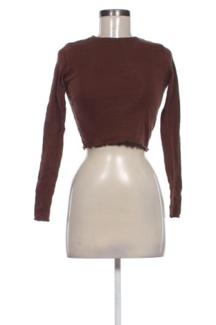Дамска блуза Bershka, Размер M, Цвят Кафяв, Цена 10,22 €