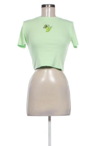 Bluză de femei Bershka, Mărime M, Culoare Verde, Preț 60,99 Lei