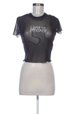 Damen Shirt Bershka, Größe M, Farbe Schwarz, Preis 9,78 €