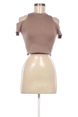 Bluzka damska Bershka, Rozmiar M, Kolor Brązowy, Cena 53,58 zł