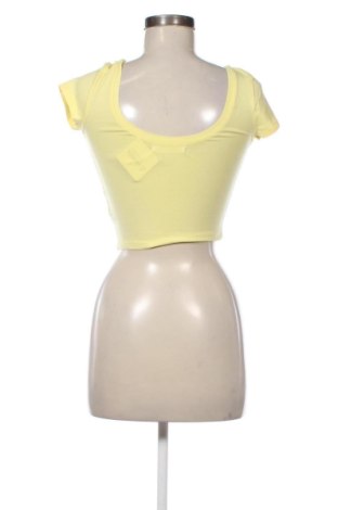 Bluză de femei Bershka, Mărime S, Culoare Galben, Preț 51,00 Lei