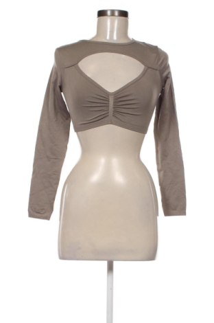 Damen Shirt Bershka, Größe M, Farbe Beige, Preis € 15,99