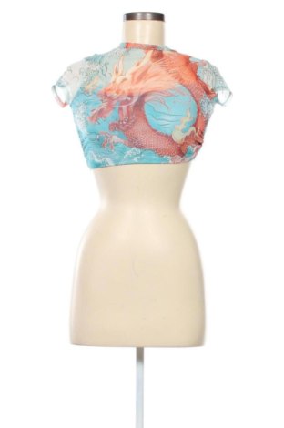 Damen Shirt Bershka, Größe XS, Farbe Mehrfarbig, Preis 18,41 €