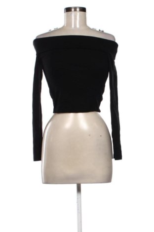 Damen Shirt Bershka, Größe M, Farbe Schwarz, Preis 10,00 €