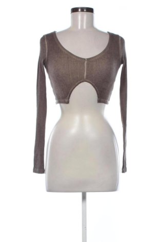Damen Shirt Bershka, Größe XS, Farbe Braun, Preis 9,70 €, #136568640