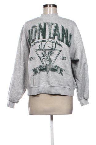 Дамска блуза Bershka, Размер S, Цвят Сив, Цена 19,95 €