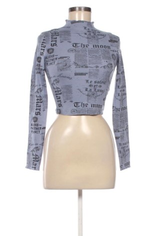 Damen Shirt Bershka, Größe XS, Farbe Blau, Preis 10,00 €, #136584149