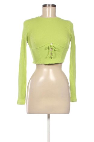Bluzka damska Bershka, Rozmiar XS, Kolor Zielony, Cena 53,58 zł