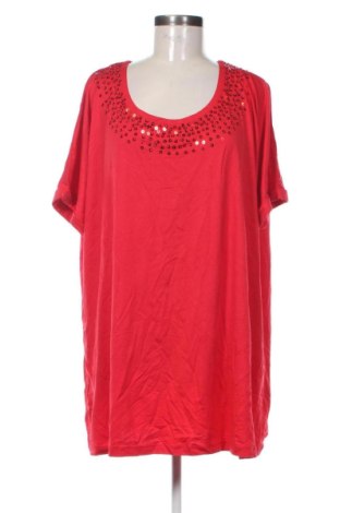 Bluzka damska Canda, Rozmiar 3XL, Kolor Czerwony, Cena 83,99 zł
