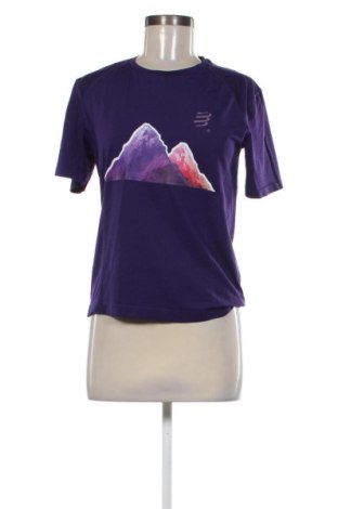 Γυναικείο t-shirt Compressport, Μέγεθος M, Χρώμα Βιολετί, Τιμή 16,30 €