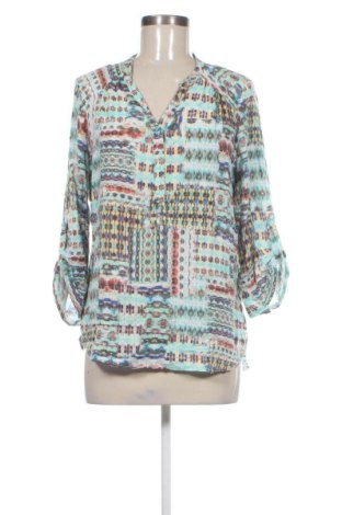 Damen Shirt Ema Blue's, Größe L, Farbe Mehrfarbig, Preis 22,99 €