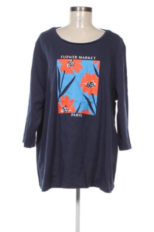 Дамска блуза Evita, Размер 5XL, Цвят Син, Цена 17,89 €