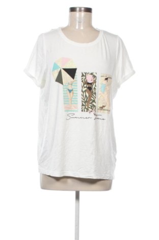 Damen Shirt Gina Benotti, Größe L, Farbe Weiß, Preis 12,99 €