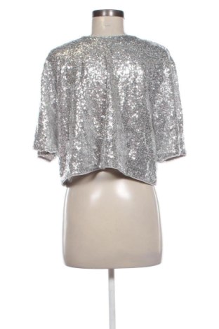 Damen Shirt H&M, Größe L, Farbe Silber, Preis 12,99 €