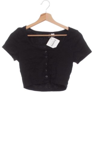 Γυναικεία μπλούζα H&M Divided, Μέγεθος XS, Χρώμα Μαύρο, Τιμή 11,99 €