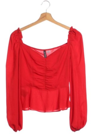 Dámská halenka H&M Divided, Velikost XS, Barva Červená, Cena  283,00 Kč