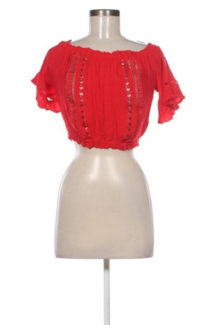 Damen Shirt H&M Divided, Größe S, Farbe Rot, Preis 9,78 €