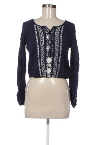 Дамска блуза Hollister, Размер M, Цвят Син, Цена 10,73 €