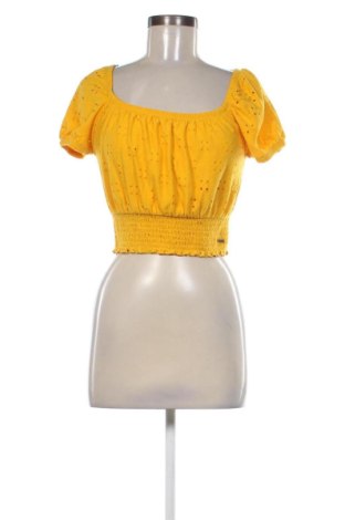 Damen Shirt Hollister, Größe M, Farbe Gelb, Preis 13,81 €