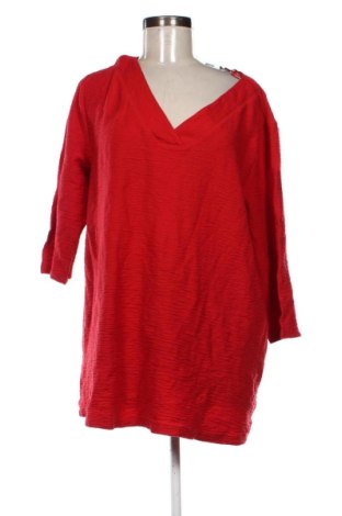 Дамска блуза Laura Torelli, Размер 3XL, Цвят Червен, Цена 10,22 €