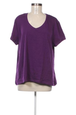 Damen Shirt Laura Torelli, Größe XXL, Farbe Lila, Preis 12,99 €