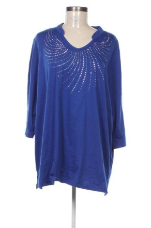 Damen Shirt M. Collection, Größe 3XL, Farbe Blau, Preis 12,99 €