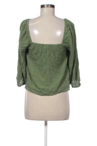 Дамска блуза Mango, Размер XS, Цвят Зелен, Цена 14,31 €