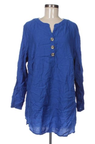 Bluzka damska Mia Moda, Rozmiar XXL, Kolor Niebieski, Cena 91,99 zł