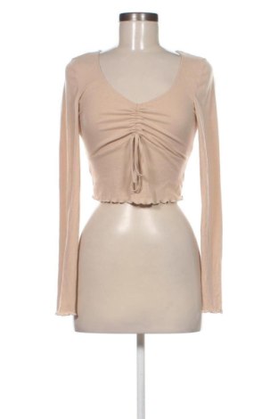 Damen Shirt NA-KD, Größe XS, Farbe Beige, Preis 22,99 €