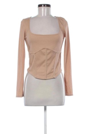Bluzka damska New Look, Rozmiar L, Kolor Beżowy, Cena 53,58 zł