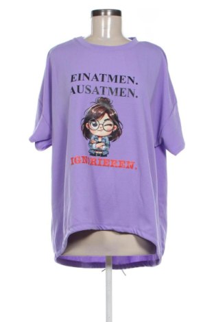 Дамска блуза New Style, Размер 4XL, Цвят Лилав, Цена 10,22 €