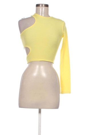 Bluză de femei Pull&Bear, Mărime S, Culoare Galben, Preț 60,99 Lei