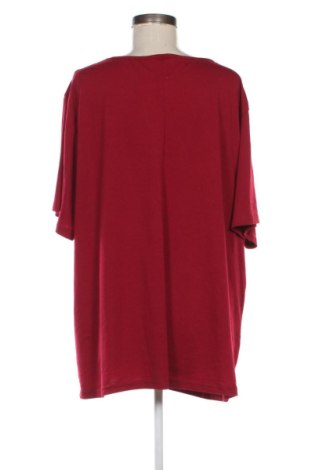 Damen Shirt SHEIN, Größe 4XL, Farbe Rot, Preis 12,99 €