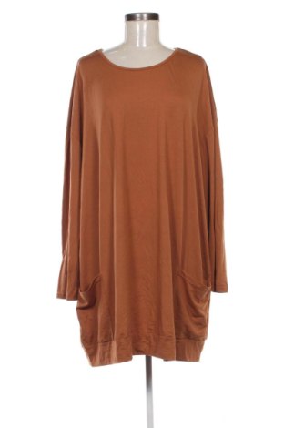 Дамска блуза SHEIN, Размер 4XL, Цвят Кафяв, Цена 10,22 €