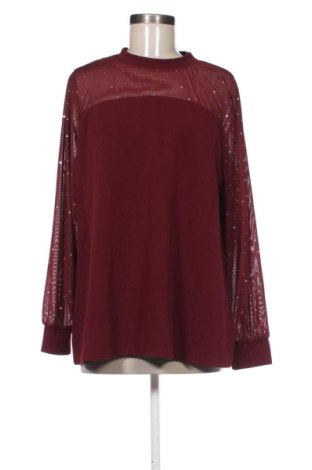 Дамска блуза SHEIN, Размер XL, Цвят Червен, Цена 10,22 €