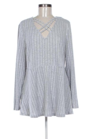 Дамска блуза SHEIN, Размер 3XL, Цвят Сив, Цена 9,71 €