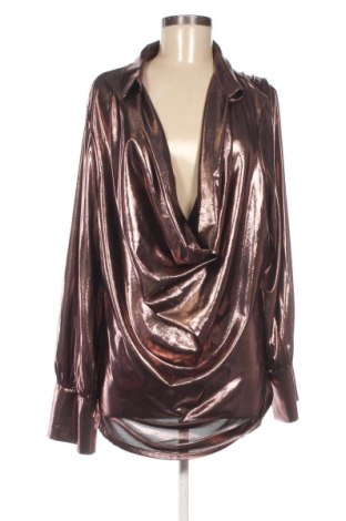 Damen Shirt Sheinside, Größe 3XL, Farbe Golden, Preis 9,70 €