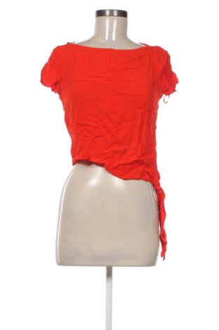 Дамска блуза Stradivarius, Размер S, Цвят Червен, Цена 10,22 €