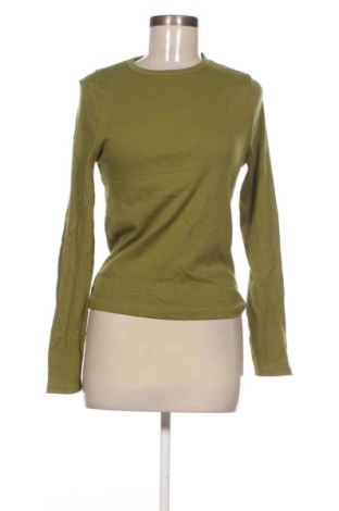 Дамска блуза Stradivarius, Размер L, Цвят Зелен, Цена 10,22 €