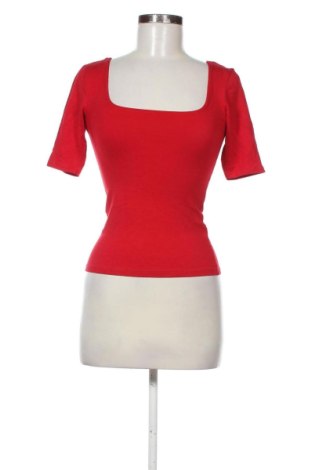 Damen Shirt Stradivarius, Größe S, Farbe Rot, Preis € 12,99