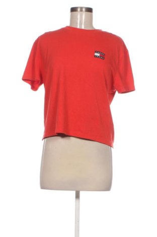 Дамска блуза Tommy Jeans, Размер M, Цвят Червен, Цена 32,21 €