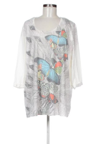Дамска блуза Ulla Popken, Размер XXL, Цвят Многоцветен, Цена 17,89 €