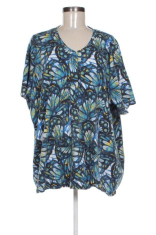 Damen Shirt Ulla Popken, Größe 3XL, Farbe Mehrfarbig, Preis 17,99 €